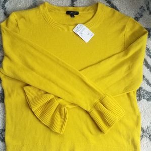 💥J Crew Yellow Sweater